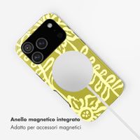 Selencia Cover posteriore Vivid con MagSafe Apple iPhone 17 Pro Max - Chalky Bloom