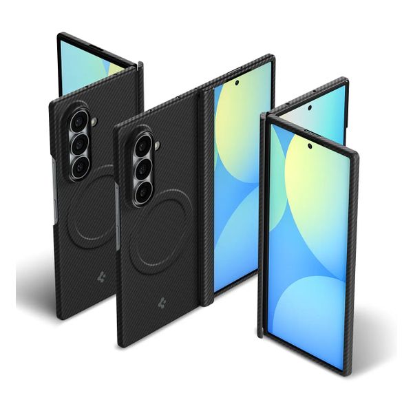 Spigen Cover posteriore AirSkin MagSafe Samsung Galaxy Z Fold 8 Ultra - Black