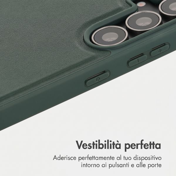 Accezz Backcover Edge con MagSafe Samsung Galaxy S25 FE - Verde