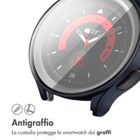 imoshion Cover rigida integrale Samsung Galaxy Watch 4 - 40 mm - Blu scuro