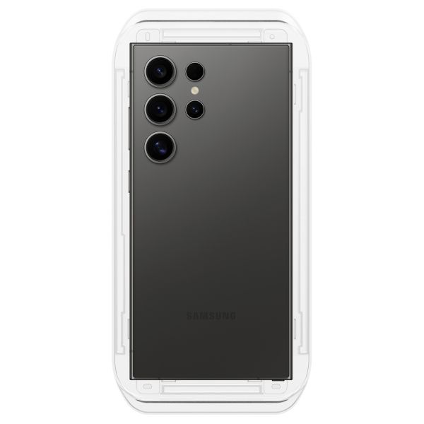 Spigen Vetro temperato privacy GLAStR EZ Fit + Applicatore - confezione da 2 Samsung Galaxy S24 Ultra