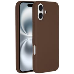 Accezz Cover in silicone liquido con MagSafe Apple iPhone 16 - New Tea Brown