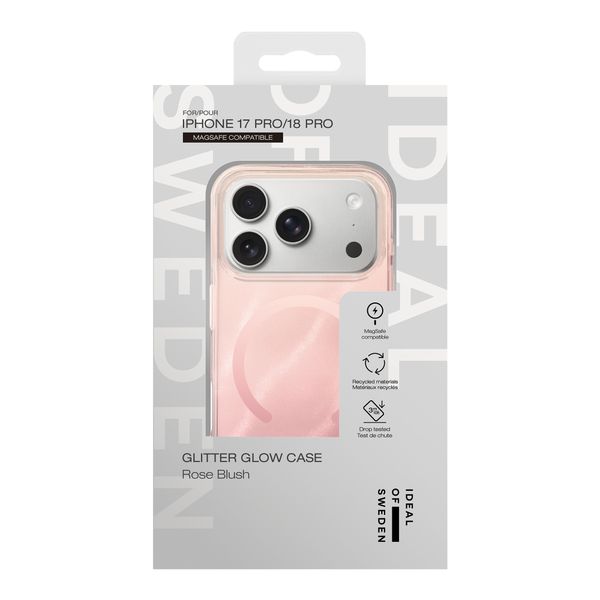 iDeal of Sweden Cover Trasparente con MagSafe Apple iPhone 18 Pro / 17 Pro - Rose Blush