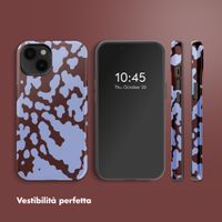 Selencia Cover posteriore Vivid con MagSafe Apple iPhone 14 - Moo'd Lavender Glow