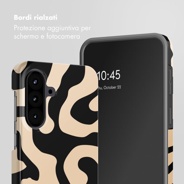 Selencia Cover Posteriore Vivid Samsung Galaxy A57 (5G) - Art Wave Black