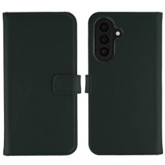 Selencia Cover a libro in vera pelle Samsung Galaxy A27 (5G) - Verde