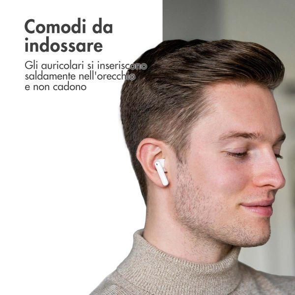 imoshion Aura Earbuds - Auricolari wireless - Auricolari Bluetooth wireless - Bianco