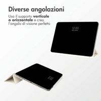 imoshion Custodia Magnetica a Libro Apple iPad Air 11 pollici (2026) M4 / (2025) M3 / (2024) M2 / Air 5 (2022) / Air 4 (2020) - Beige