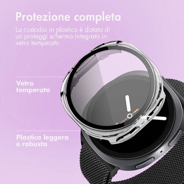 imoshion Cover rigida integrale Samsung Galaxy Watch 8 (44 mm) - Trasparente
