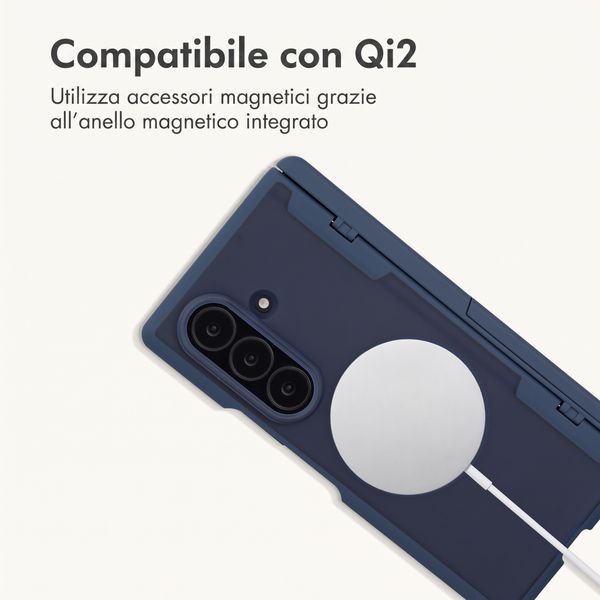 imoshion Color Guard con MagSafe e supporto Samsung Galaxy Z Fold 8 Ultra - Blu scuro