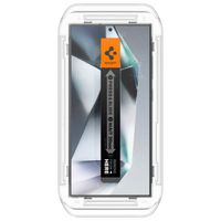 Spigen Vetro temperato privacy GLAStR EZ Fit + Applicatore - confezione da 2 Samsung Galaxy S24 Ultra