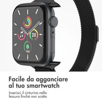 imoshion Cinturino sottile Milanese Apple Watch | 38/40/41/42 mm - Nero
