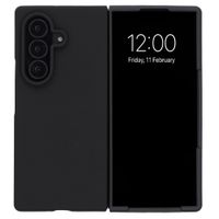 Accezz Cover in silicone liquido con MagSafe Samsung Galaxy Z Fold 8 Ultra - Nero