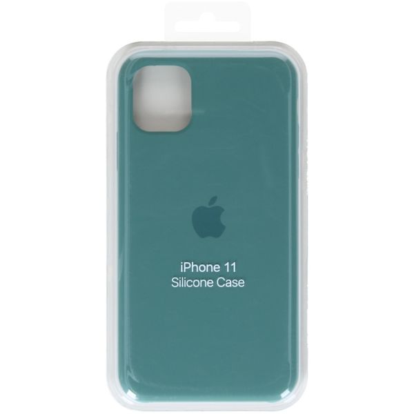 Apple Cover in Silicone Apple iPhone 11 - Pine Green