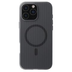 Accezz Cover Lite con MagSafe | Fluted | Apple iPhone 16 Pro - Matte Black