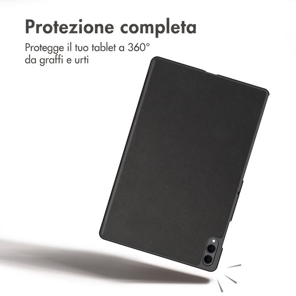 imoshion Cover a libro Trifold Samsung Galaxy Tab S11 Ultra - Nero