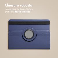 imoshion Cover Girevole a 360° Samsung Galaxy Tab A11 Plus - Blu scuro