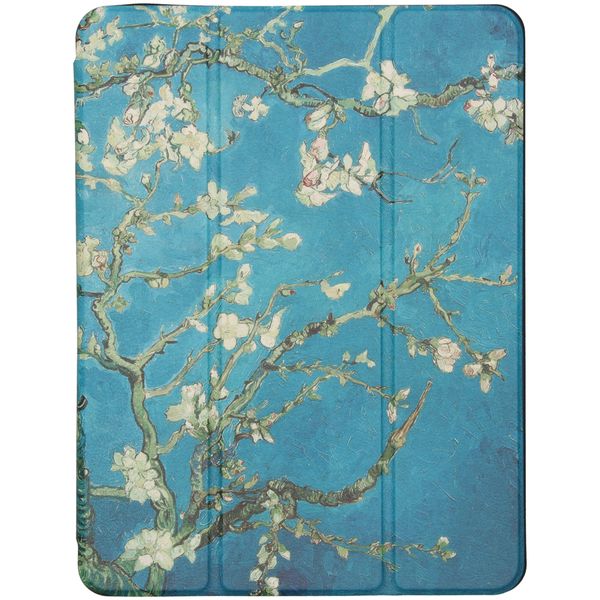 imoshion Cover Trifold Design Apple iPad 6 (2018) 9.7 pollici / iPad 5 (2017) 9.7 pollici / Air 2 (2014)/Air 1 (2013) - Green Plant