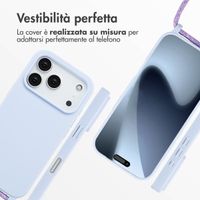 imoshion Cover in Silicone con Cordino Apple iPhone 17 Pro - Viola