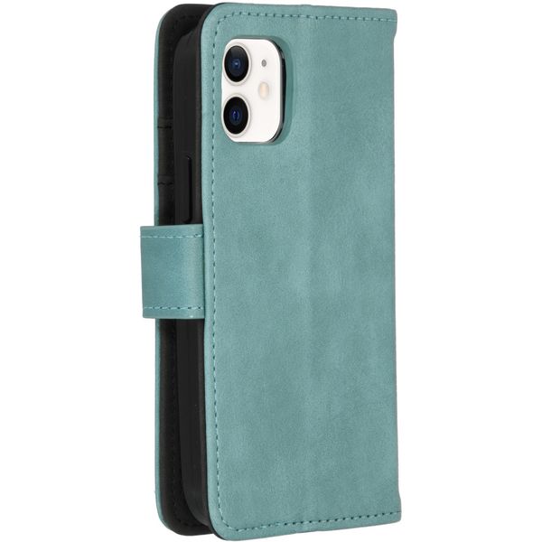 imoshion Cover a libro di Lusso Apple iPhone 12 Mini - Azzurro