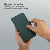 Selencia Libreria rimovibile Olyn con MagSafe Samsung Galaxy A56 - Verde