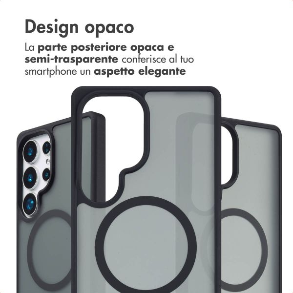 imoshion Cover posteriore Color Guard con MagSafe Samsung Galaxy S25 Ultra - Nero