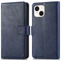 imoshion Cover a libro di Lusso Apple iPhone 15 Plus - Blu scuro