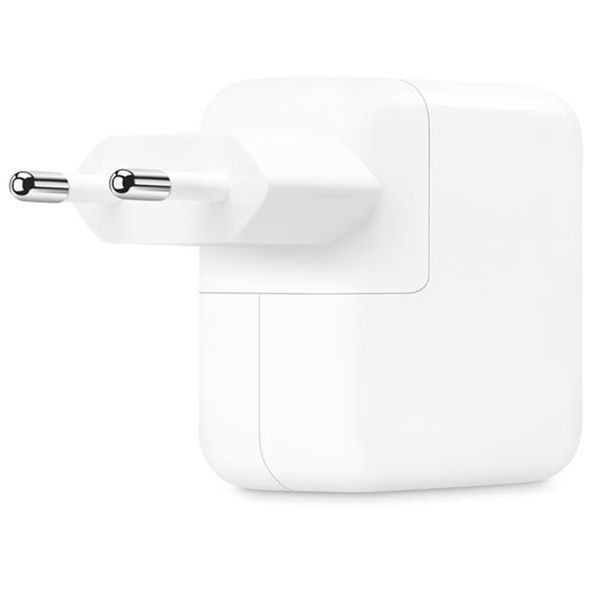 Apple Adattatore di Alimentazione USB-C Originale - Caricabatterie - Doppia porta USB-C - 35W - Bianco