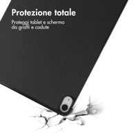 imoshion Cover a libro Trifold Apple iPad Air 11 pollici (2026) M4 / (2025) M3 / (2024) M2 / Air 5 (2022) / Air 4 (2020) - Nero