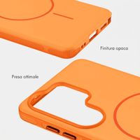 imoshion Cover posteriore Color con Thin MagSafe Ring Samsung Galaxy S26 Ultra - Arancio