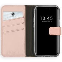 Selencia Cover a libro in vera pelle Apple iPhone 12 Mini - Dusty Pink