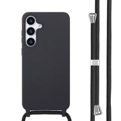 imoshion Cover in Silicone con Cordino Samsung Galaxy S25 Plus - Nero