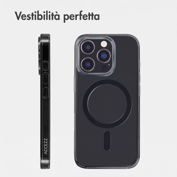 Accezz Lite custodia posteriore con MagSafe Apple iPhone 16 Pro - Smokey Clear