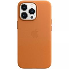Apple Cover in Pelle MagSafe iPhone 13 Pro - Golden Brown