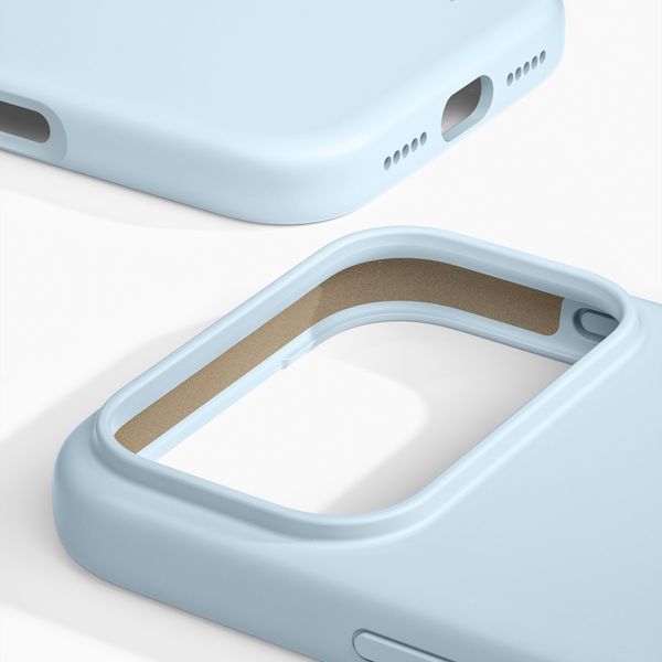iDeal of Sweden Cover in silicone con MagSafe Apple iPhone 18 Pro / 17 Pro - Light Blue