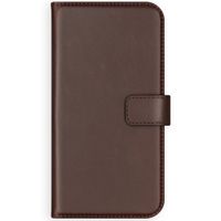 Selencia Cover a libro in vera pelle Apple iPhone 11 Pro Max - Marrone