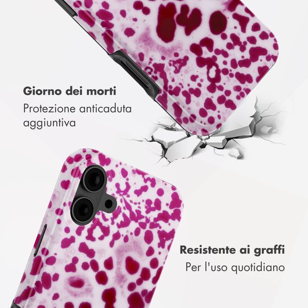 Selencia Cover posteriore Vivid con MagSafe Apple iPhone 16 - Cosmic Orchid