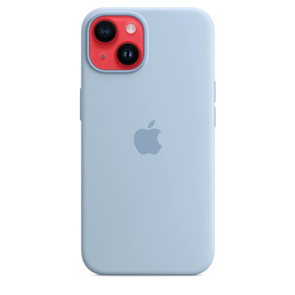 Apple Cover Posteriore in Silicone con MagSafe Apple iPhone 14 - Sky