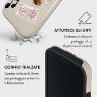 Burga Cover Posteriore Resistente con MagSafe Apple iPhone 16 - Oat Milk Please