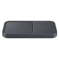 Samsung ﻿Wireless Charger Duo - Caricatore wireless - Senza adattatore e cavo di ricarica - 15 Watt - Nero