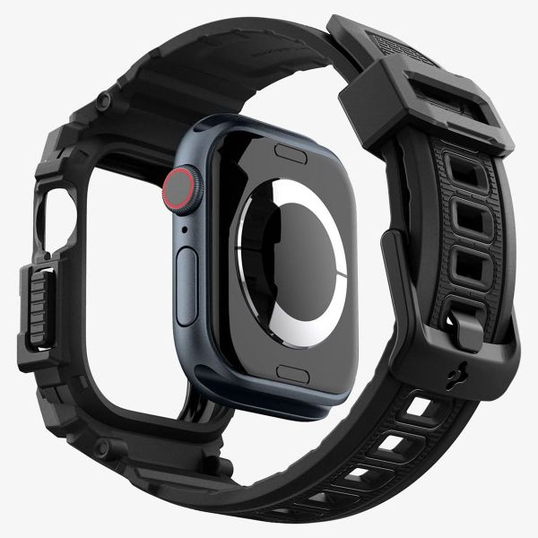 Spigen Cover Rugged Armor™ Pro Apple Watch Series 10 / 11 - 46 mm - Matte Black