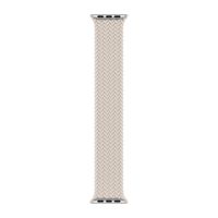 Apple Cinturino Solo intrecciato Apple Watch | 38/40/41/42 mm - Taglia 7 - Starlight