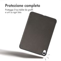 imoshion Cover a libro Trifold Apple iPad 11 (2025) 11 pollici A16 / iPad 10 (2022) 10.9 pollici - Nero