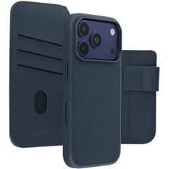 Accezz Cover in pelle 2 in 1 con MagSafe Apple iPhone 18 Pro Max / 17 Pro Max - Nightfall Blue