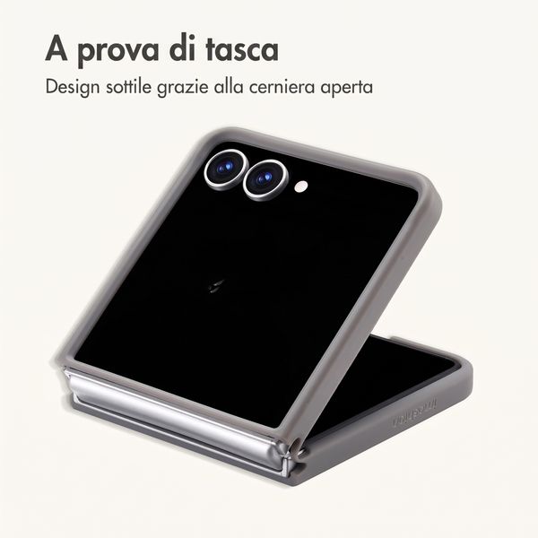 imoshion Cover posteriore Color Guard con MagSafe Samsung Galaxy Z Flip 8 - Grigio