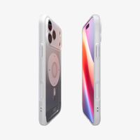 Spigen Cover Posteriore Ultra Ibrida con MagSafe Apple iPhone 17 Pro Max - Clear Silver