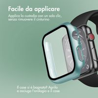 imoshion Cover rigida integrale Apple Watch 4 / 5 / 6 / SE - 44 mm - Verde scuro