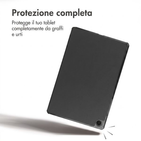 imoshion Cover a libro Trifold Samsung Galaxy Tab A11 Plus - Nero