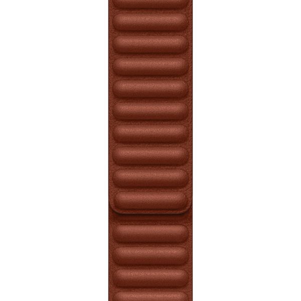 Apple Cinturino Leather Link Apple Watch | 38/40/41/42 mm - Taglia S/M - Umber