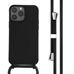 imoshion Cover in Silicone con Cordino Apple iPhone 13 Pro Max - Nero